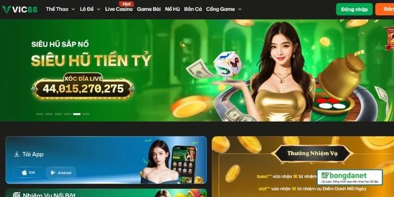 Trải nghiệm dịch vụ đẳng cấp tại hệ thống Vic88
