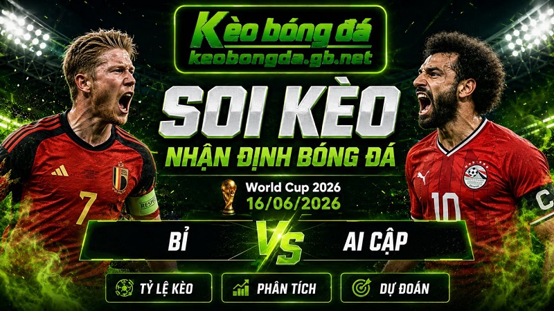 Đội hình dự kiến trước trận Bỉ và Ai Cập