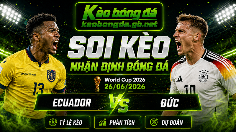 Đội hình dự kiến trước trận  Ecuador và Đức
