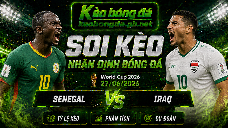 Đội hình dự kiến trước trận  Senegal và Iraq