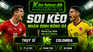 Đội hình dự kiến trước trận  Thụy Sĩ và Colombia